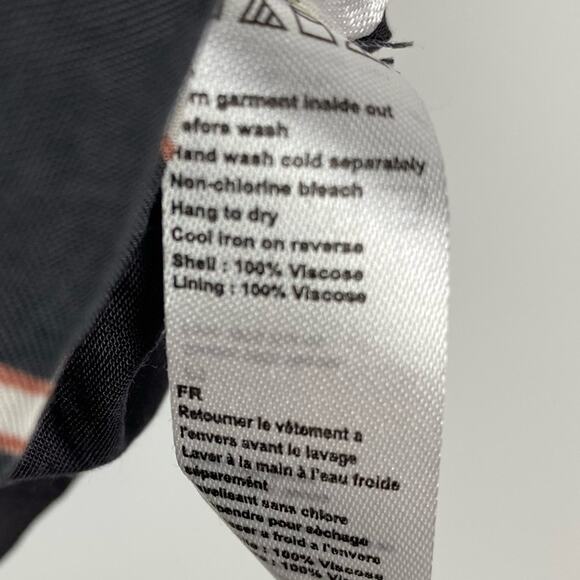 Amuse Society Estella Charcoal Grey Print Romper Size Small - Picture 8 of 14